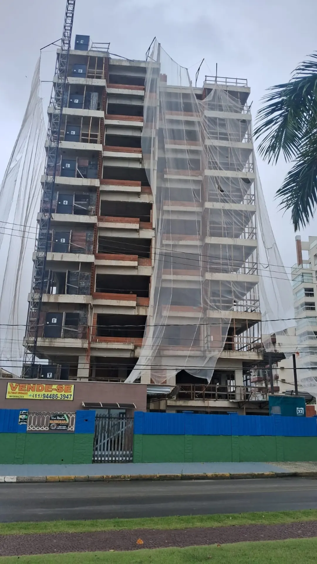 Privileged View, obra em andamento 3