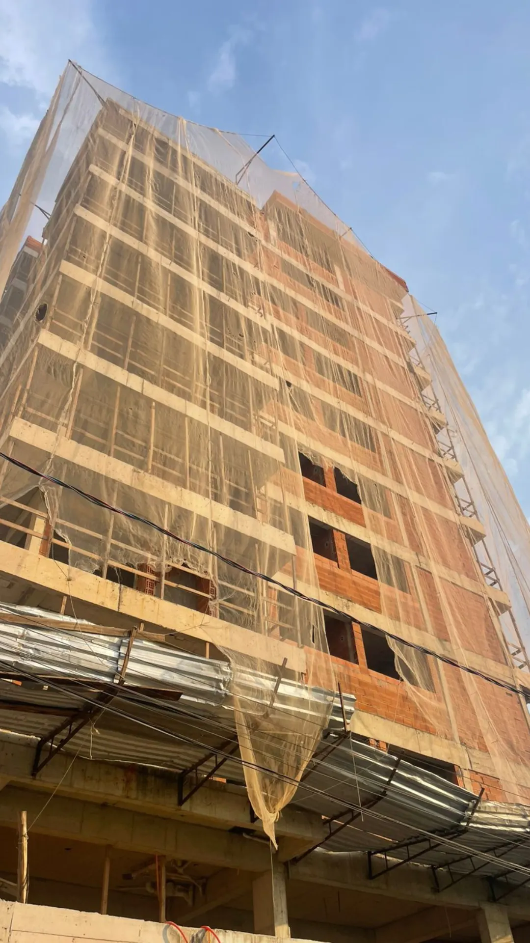 Privileged View, obra em andamento 1